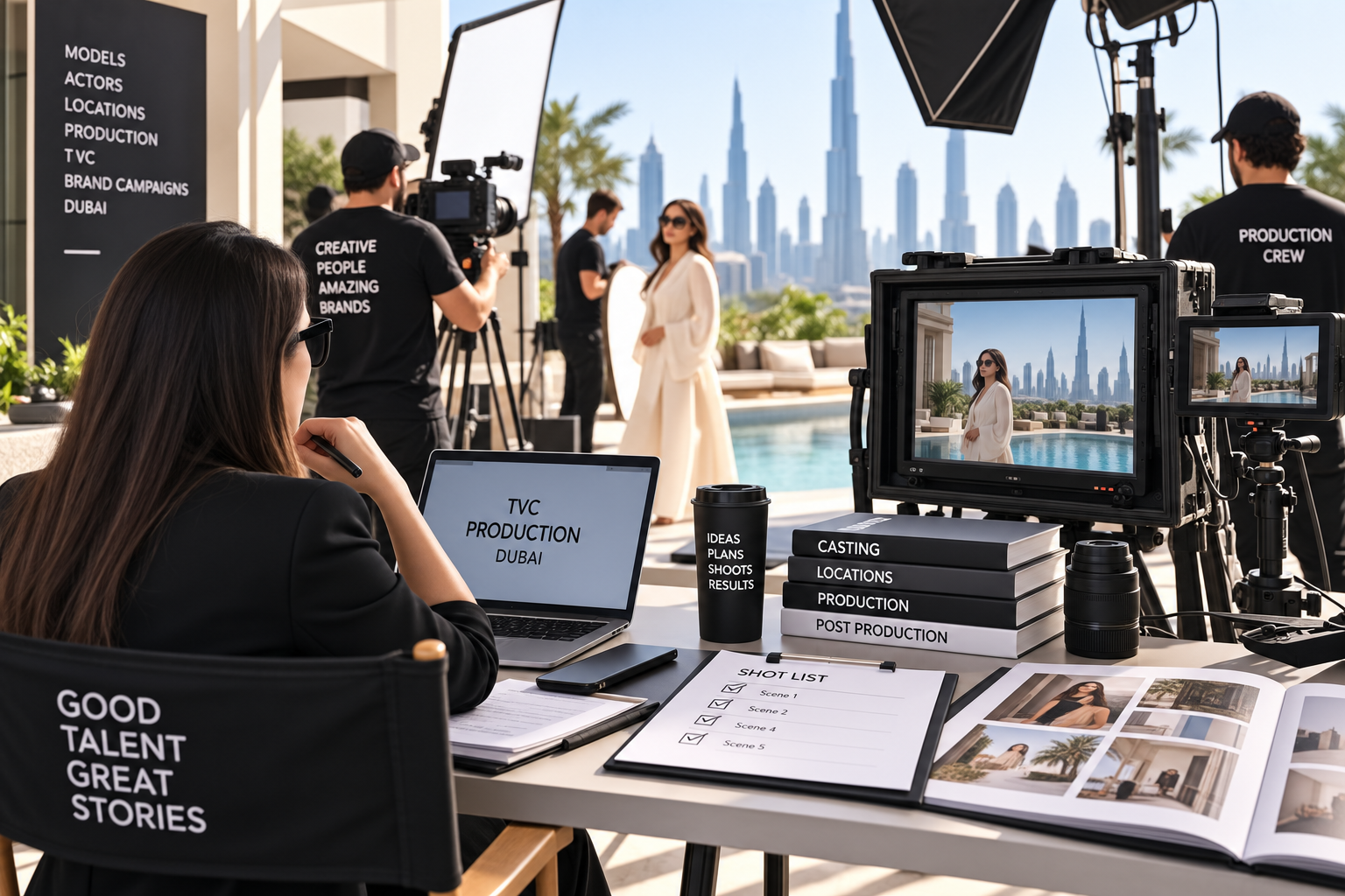Production Logistics & On-Ground Support services in Dubai and UAE